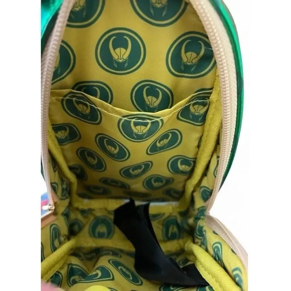 Loungefly Marvel Loki Metal Drip Pencil Case Backpack Purse Attachment New NWT